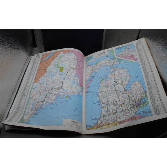 Rand McNally Road Atlas & Travel Guide 1978 Meyer Snowplow US Canada Mexico - Picture 7 of 12